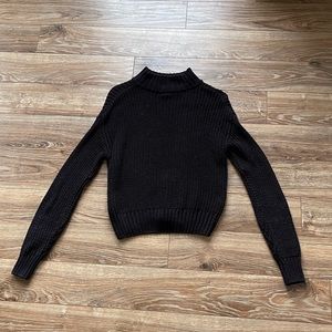 Mock turtleneck sweater